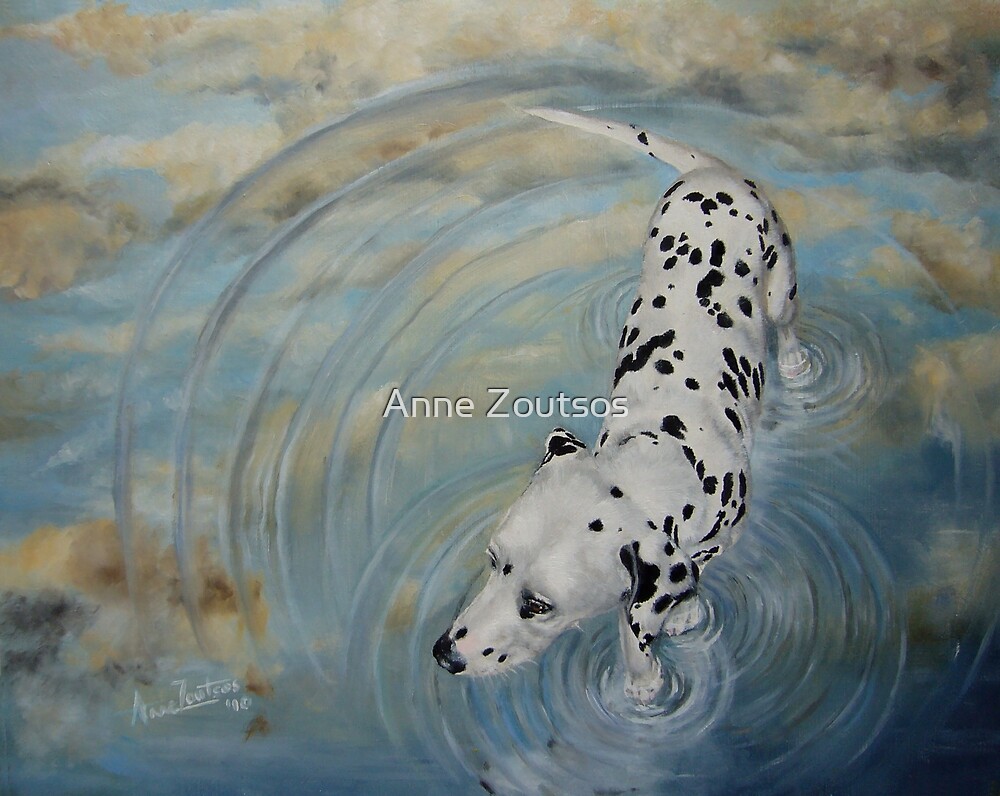 Dalmatian In The Sky by Anne Zoutsos