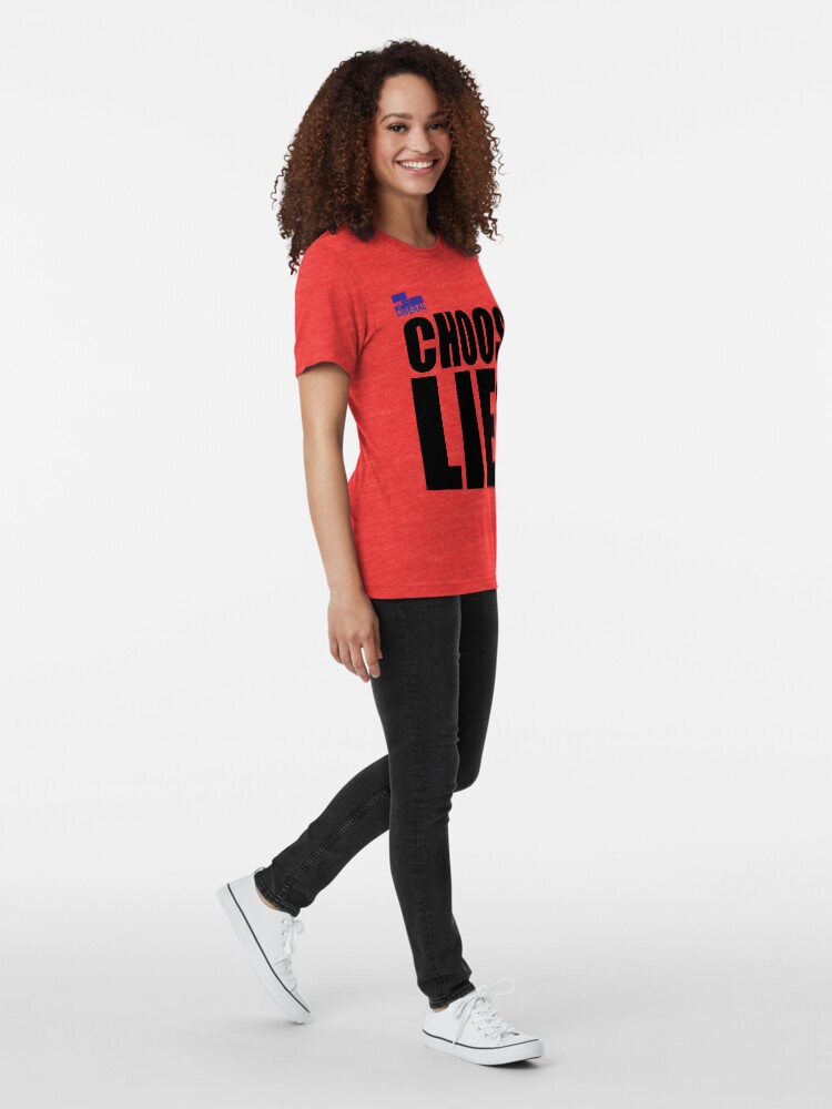 Alternate view of CHOOSE LIES Tri-blend T-Shirt