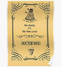 Dr Who: The Daleks V's The Time Lords Poster
