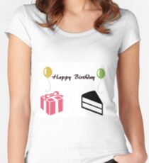Happy Birthday Women's Fitted Scoop T-Shirt