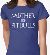 Mother of Pit Bulls Dog T Shirt Women's Fitted T-Shirt