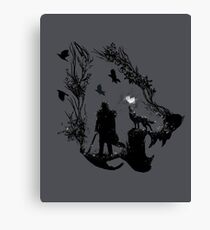 Lone Wolf Canvas Print