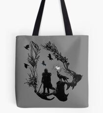 Lone Wolf Tote Bag