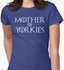 Mother of Yorkies Yorkshire Terrier T Shirt Women's Fitted T-Shirt