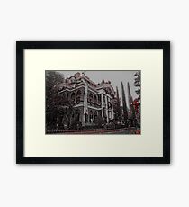 Haunted House Framed Print