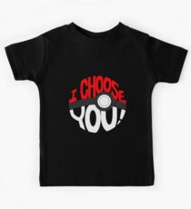 pokemon i choose you Kids Tee