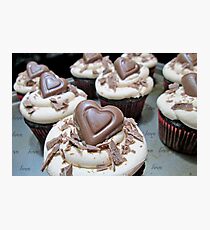 LOVE CUPCAKES Photographic Print