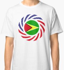 Guyanese American Multinational Patriot Flag Classic T-Shirt