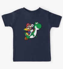 Mario und Yoshi Kinder T-Shirt