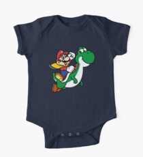 mario and yoshi One Piece - Short Sleeve