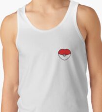 POKEBOLA HEART POKEMON GO Tank Top