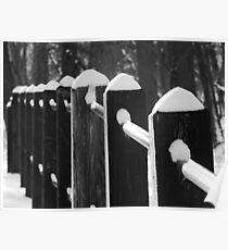 Snow Caps Poster