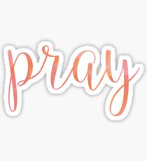 Pray Sticker