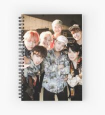 BTS/Bangtan Sonyeondan - Fire Group Photo Spiral Notebook
