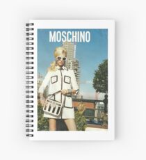 MOSCHINO COVER SHOOT VOGUE SPREAD 2013 Spiral Notebook
