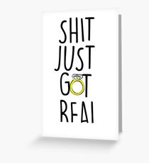 The Engagement Greeting Card