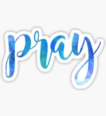 Pray Sticker