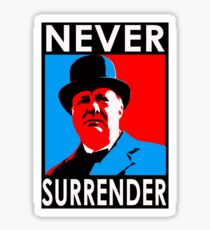 NEVER SURRENDER Sticker