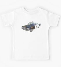 1960 Chevrolet Biscayne Police Car Kids Tee