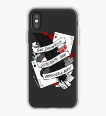 Vinilo o funda para iPhone Seis proscritos peligrosos. Un golpe imposible | Seis de cuervos
