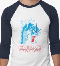 Evolve into a GOD Men's Baseball ¾ T-Shirt