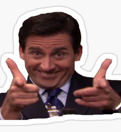 Michael Scott Stickers Redbubble