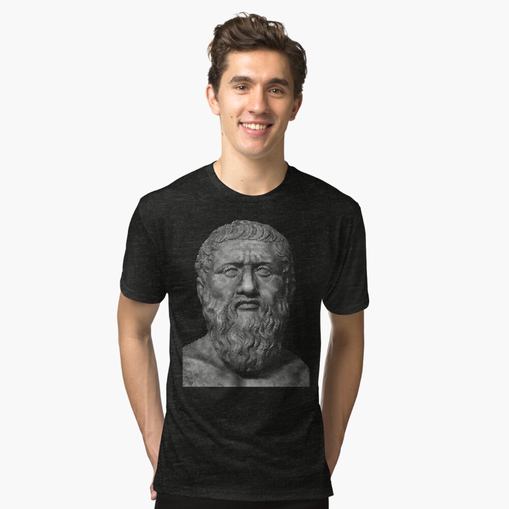 Plato philosopher Tri-blend T-Shirt