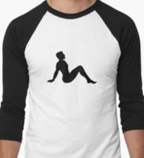 Mudflap Man Men's Baseball ¾ T-Shirt