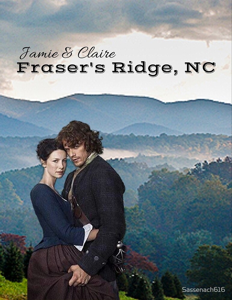 Outlanderjamie And Claire On Frasers Ridge By Sassenach616 Redbubble 