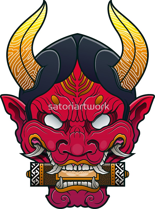 Hannya: Stickers | Redbubble