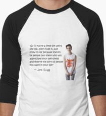 Joe Sugg - WEIRDNESS Men's Baseball Âľ T-Shirt