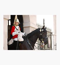 Mounted Guard Photographic Print