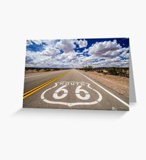 Route 66 Greeting Card