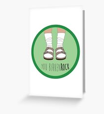 Tarjeta de felicitación BirkenROCK