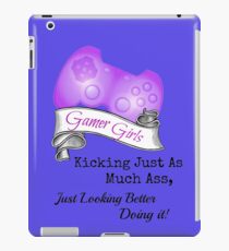 Gamer Girls Kick Ass iPad Case/Skin
