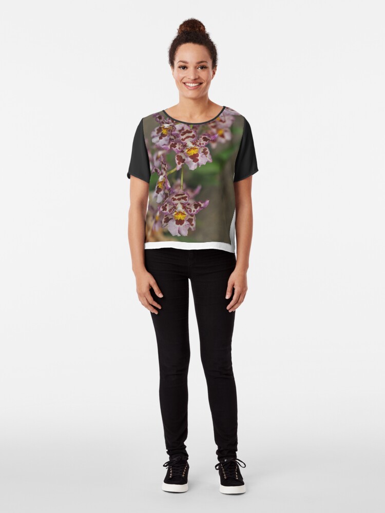 Alternate view of Orchid Chiffon Top