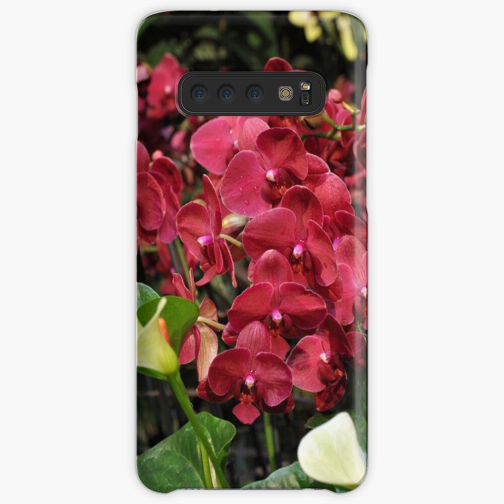 Red Orchid Case & Skin for Samsung Galaxy