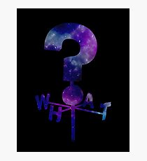 The Mystery Shack Question Mark Weathervane Photographic Print
