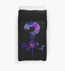 The Mystery Shack Question Mark Weathervane Duvet Cover