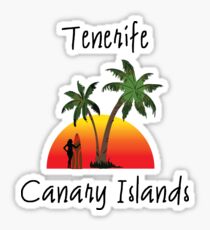 Tenerife Canary Islands Sticker