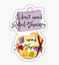 Art Therapy Sticker