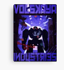 Volskaya Indsustries Vinage Travel Poster Canvas Print