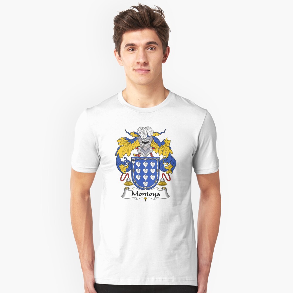 “Montoya Coat of Arms/Family Crest” T-shirt by carpediem6655 | Redbubble