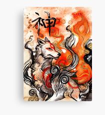 Okami Amaterasu Canvas Print