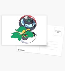 SnivyBall Postcards