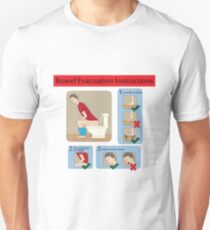 Evacuation instructions Unisex T-Shirt