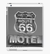 Route 66 motel sign iPad Case/Skin