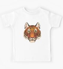 Tiger Face Kids Tee