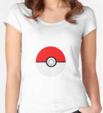 Pokemon Ball Women's Fitted Scoop T-Shirt