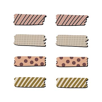 Pattern Washi Tape Pack 14 Sticker for Sale by marettamaa